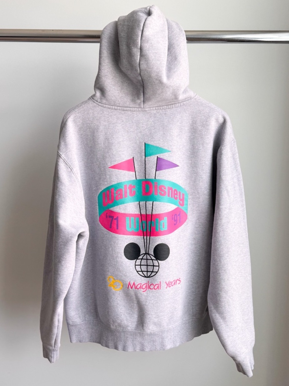 Walt Disney World 50th Anniversary Vault Collection Hoodie 20th Retro L Unisex